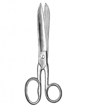 Wire Cutting Scissors Errated Smith